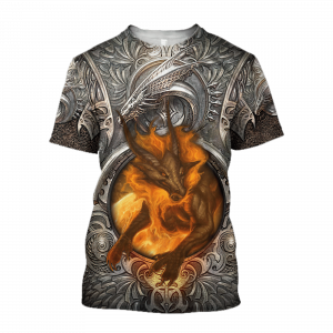 Dragon All Over Print Unisex Tshirt